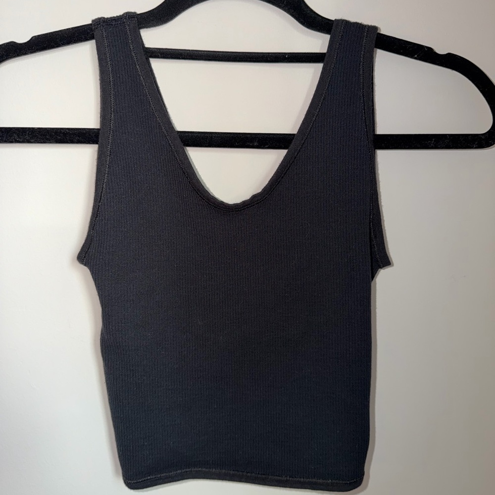 Urban outfitters front twist ribbed tank top - Picture 3 of 4